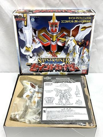 1円〜 未使用 DXセイントカイザー 魔法戦隊マジレンジャー 天空合体 バンダイ BANDAI 当時物 希少 特撮 玩具 箱付 まとめて デットストック