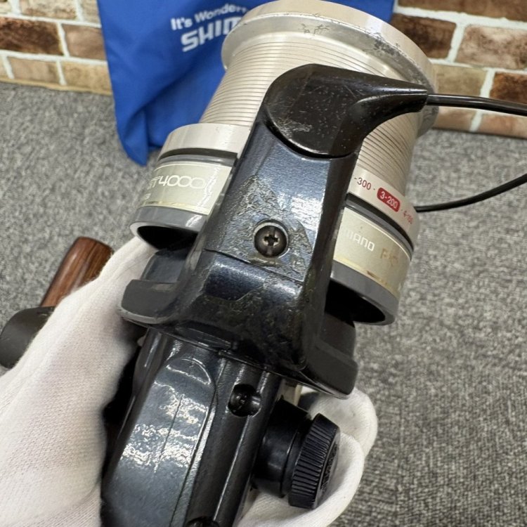 ●1円～●SHIMANO シマノ POEWR AERO GT4000 ③ パワーエアロ 替えスプール付き 釣具 HS235943