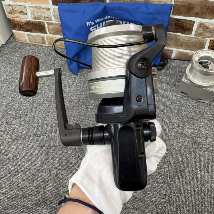 ●1円～●SHIMANO シマノ POEWR AERO GT4000 ③ パワーエアロ 替えスプール付き 釣具 HS235943