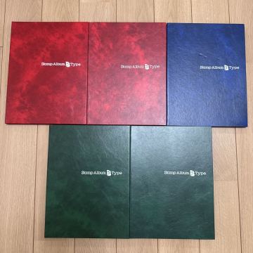 ストックブック　 テージーSB-30 スタンプアルバム切手収納用　5冊まとめ　台紙8枚16ページ6段　ゆうパック60サイズ