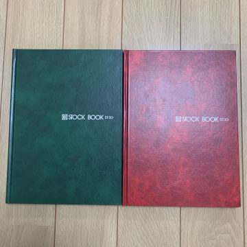 ストックブック　 テージー ST-30 切手収納用アルバム　台紙7枚14ページ7段　2冊まとめ