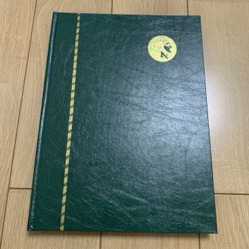 ストックブック　 マーキュリー16 切手収納用アルバム　 グラシン紙　台紙7枚14ページ9段