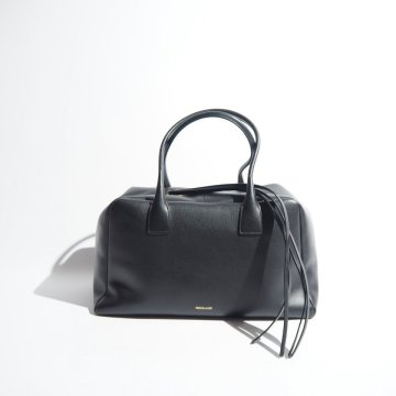 R8662P　▼FRENZLAUER フランツロアー▼　BOWLING BAG ボウリングバッグ ブラック / ボストンバッグ レザーバッグ 黒 mks