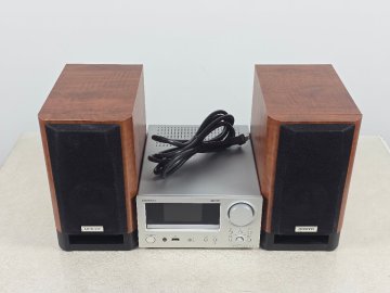 ONKYO CR-N775 D-012EXT ネットワーク CDレシーバー コンポ 2017年製 シルバー スピーカー ペア シリアル 同番 オンキョー 【保証あり】