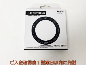 【1円】H＆Y REVORING RS62 46-62mm フィルター 可変式ステップアップリング 動作確認済 箱軽い傷み E01-104rm/F3