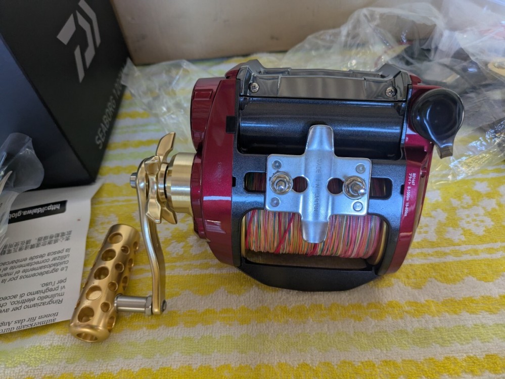 ■Daiwa■ダイワ■SEA BORG シーボーグ 1200MJ 電動リール ライト深場 タラ キンメ 金目 泳がせ 