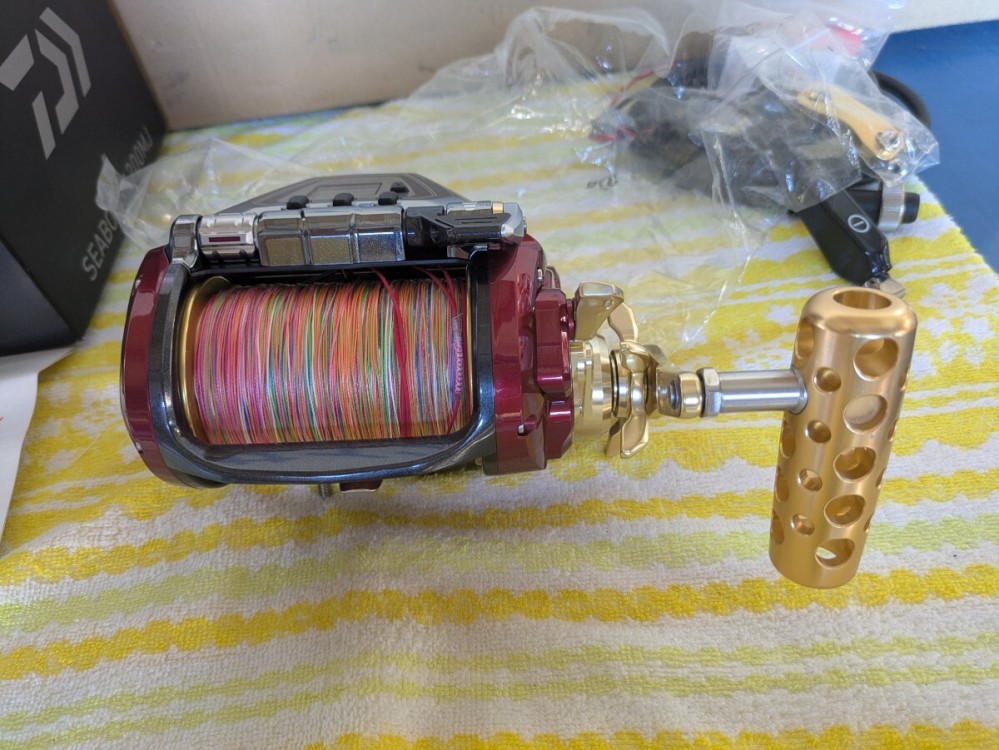 ■Daiwa■ダイワ■SEA BORG シーボーグ 1200MJ 電動リール ライト深場 タラ キンメ 金目 泳がせ 