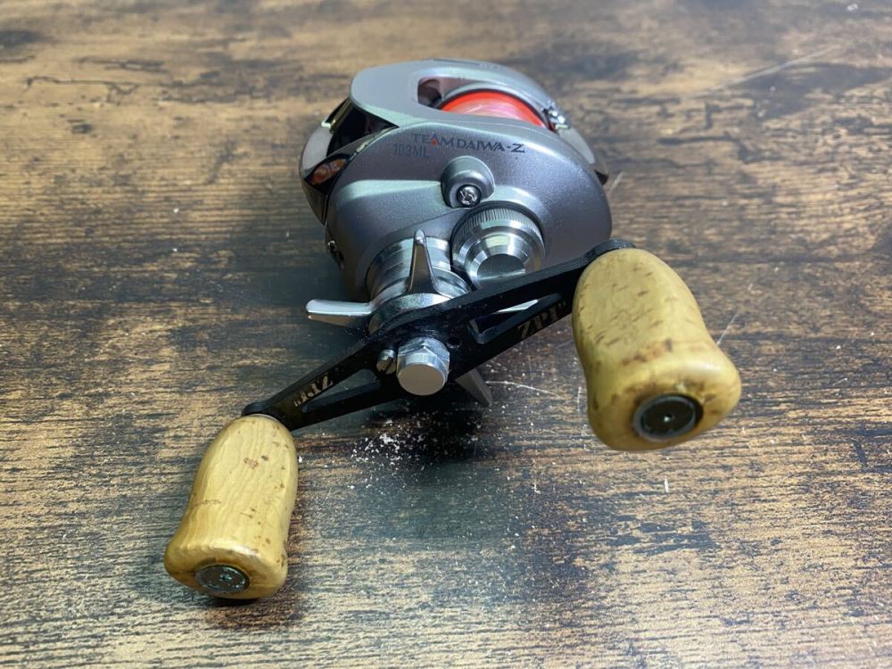 DAIWA ベイトリール TEAM DAIWA-Z TD-Z 103ML 左巻き 中古品 使用感あり ダイワ リール 左ハンドル オールドダイワ オールドリール 釣具