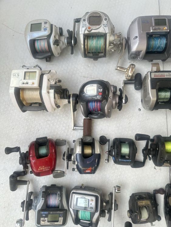 電動リール SHIMANO DAIWAリール リール　20個まとめて売る