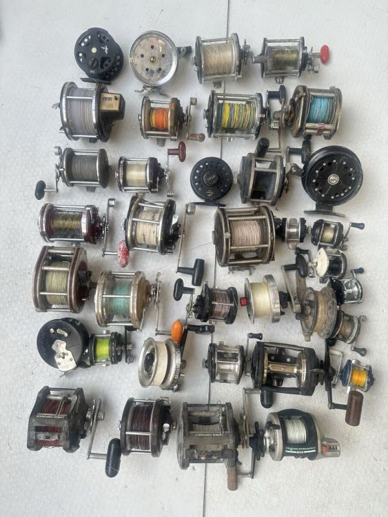 リール SHIMANO Daiwa RYOBI ベイト オリムピック36台まとめて売る