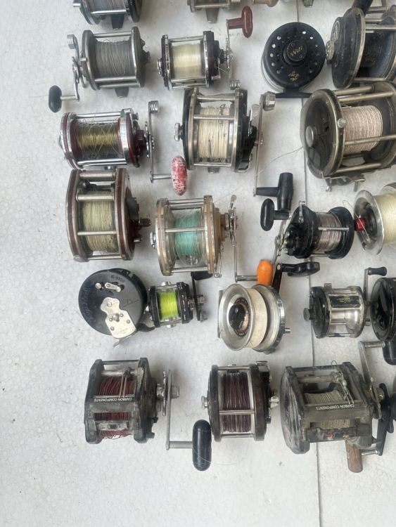 リール SHIMANO Daiwa RYOBI ベイト オリムピック36台まとめて売る