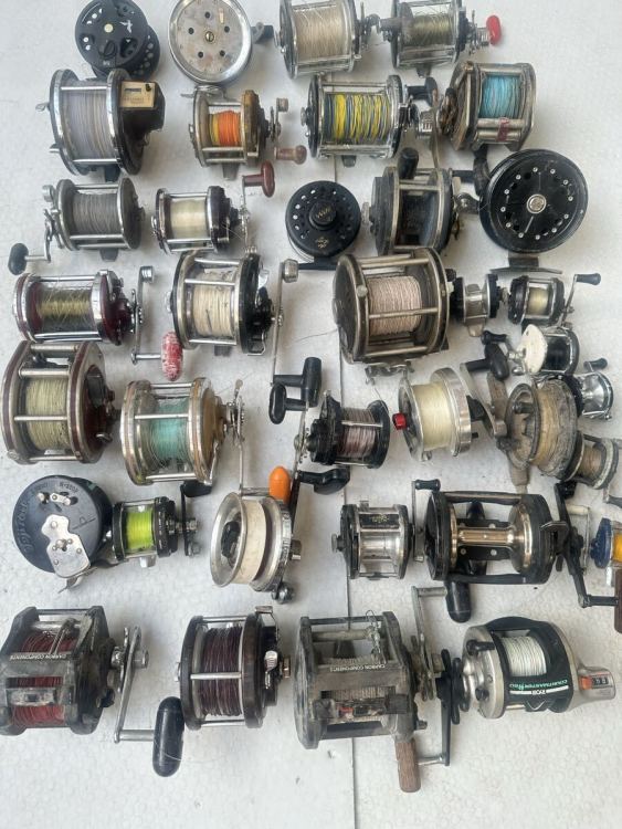 リール SHIMANO Daiwa RYOBI ベイト オリムピック36台まとめて売る