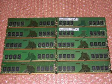メモリ診断良好 DDR4 8GB 10枚セット PC4-2666V 9枚/ PC4-2400T 1枚