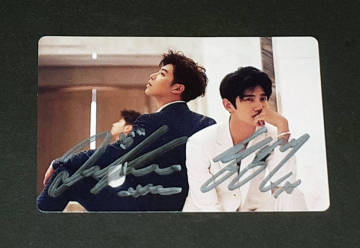 東方神起★直筆サイン入り・「東方神起2016 Season's Greetings」ミニカレンダーカード