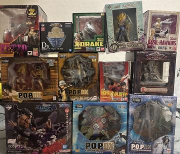 【開封品】ワンピース ドラゴンボール フィギュア まとめ 一番くじ POP フィギュアーツZERO 激安 1円スタート