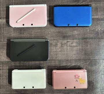 Nintendo 3DS 3DSLL ニンテンドー ピンク ブルー ブラック ホワイト ジャンク ゲーム機 5台まとめ