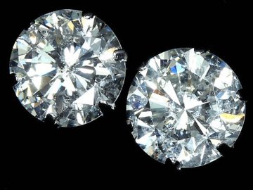 IUM18145SS【1円～】新品【RK宝石】《Diamond》極上ダイヤモンド 特大1.166ct / 1.032ct Pt900 超高級 一粒ダイヤ ピアス