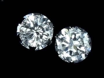 Z18152SS【1円～】新品【RK宝石】≪DIAMOND≫ 極上ダイヤモンド 0.12ct / 0.12ct Pt900 高級 一粒ダイヤ ピアス ダイヤ