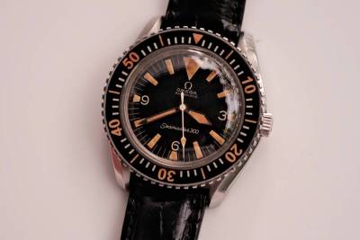 【希少】オメガ　シーマスター300 OMEGA SEAMASTER 300 腕時計 ビンテージ時計　軍モデル　ミリタリー ref.165.024