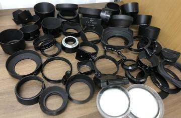 N1 【1円スタート】 カメラアクセサリー まとめて レンズフード 接写リング ニコン Nikon Mamiya ゼンザブロニカ MINOLTA カメラ 