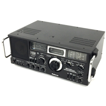 1円 National RJX-4800D ナショナル 10バンド BCLラジオ プロシード 電源ケーブル付属 通電確認済み