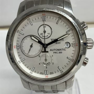 X305-F17-117◎ TISSOT ティソ PRC200 オートマティック クロノグラフ デイト T014427A 腕時計 メンズ 自動巻き FA