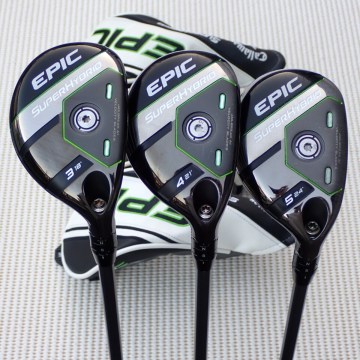 EPIC SUPER HYBRID 18度/21度/24度 MC 80 (S) キャロウェイ ハイブリッド ヘッドカバー レンチ付き (3H/4H/5H)