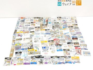 オーナー がまかつ その他 青物 真鯛 ヒラマサ キス チヌ 針 フック チヌ鈎 ケン付真鯛 等 計90個中古