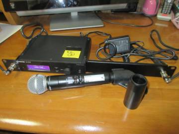 SHURE　デジタルワイヤレス　SLXDマイクチューナーセット　SLXD4/SM58-JB　その3