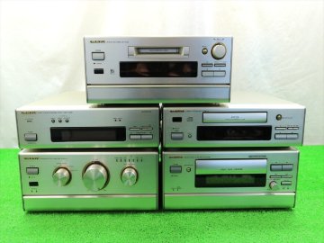 ◇ONKYO オンキョー　T-422M/C-722M　LTD/K-522THM/MD-122MX/A-922M LTD/システムコンポ　通電可◇26-5-W54