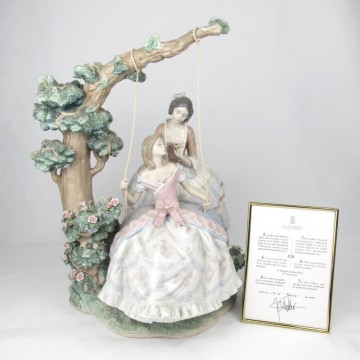 1円〜 Lladro リヤドロ 世界限定生産 1868 午後のひと時 フィギュリン 証明書・箱付 ※同梱不可