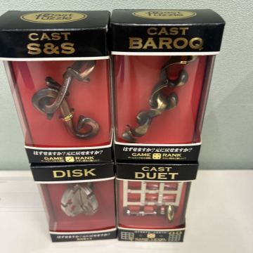 はずる キャストパズル S&S BAROQ DISK DUET 4点セット