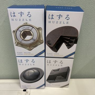 はずる HUZZLE キャストパズル 4種セット VALVE CAKE UFO DIAMOND