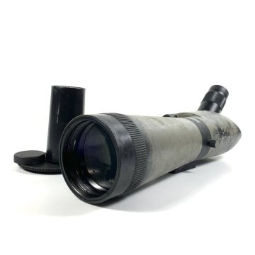 KOW コーワ W821 フィールドスコープ 80mm/x60ズーム レンズキャップx2/ズームレンズ保護キャップ付き●簡易検査品