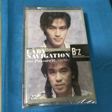 新品 未開封 B'z ビーズ LADY NAVIGATION / Pleasure'91 〜人生の快楽〜 カセットテープ