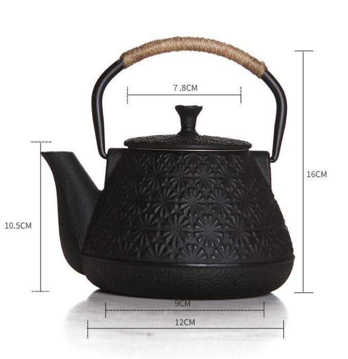 新入荷★職人手作り鉄器 老鉄瓶 鉄やかん 鉄分補給 鉄びん★1000ml
