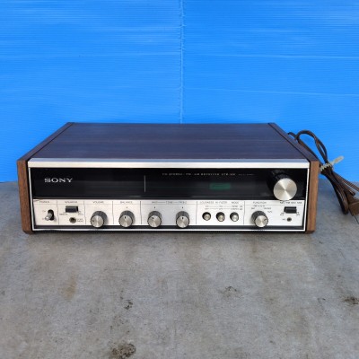 SONY FMステレオチューナー FM AM チューナー ソニー ステレオ STR-201 SOLID STATE 