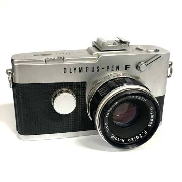 1円～ 6TA33840426 OLYMPUS オリンパス PEN F ペン 一眼レフ フィルムカメラ 撮影機器 通電動作未確認 現状品