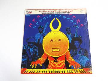 盤美品！国内初回☆シュリンク付き☆掛け帯付きLP☆◆☆【ヘッド・ハンターズ/ハービー・ハンコック HERBIE HANCOCK】1974年（SOPL-238）