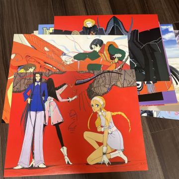 月刊ニュータイプ　付録　カレンダー切りとり16枚セット　ファイブスター物語　永野護　FSS