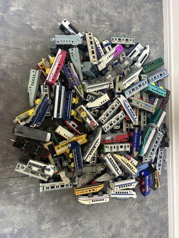 プラレール　車両　大量　ジャンク　 通勤電車 新幹線 子供のおもちゃ整理　はやぶさ　不揃い　南海ラピート等　1円スタート