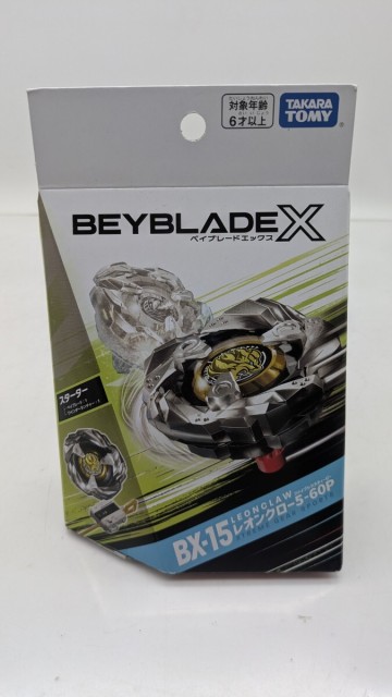 E【500円スタート】未開封品 ベイブレードX BX-15 レオンクロー 5-60P タカラトミー