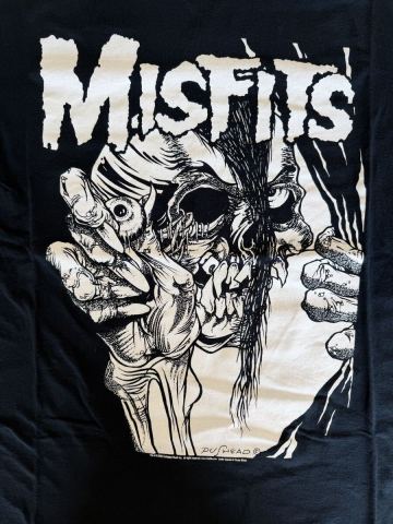 正規品 Misfits T Pushead Danzig Samhain Metallica Minor Threat Bad Brains Ramones Black Flag Negative Approach Septic Death 