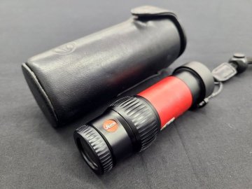 Leica MONOVID 8&times;20 単眼鏡 RED ライカ モノビット ケース付き 匂い有 1円~　Y9351