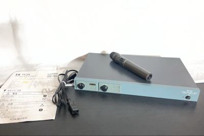S1300 TOA WT-852 ダイバーシティ ワイヤレスチューナー Victor WM-P760 ワイヤレスマイク 2点セット 動作確認済 現状渡し