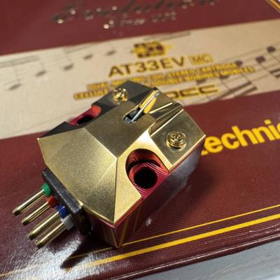 元箱付き audio-technica オーディオテクニカ MCカートリッジ AT33EV
