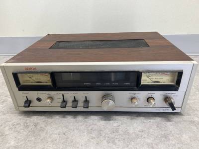 ☆428 DENON TU-500 FMチューナー デノン 通電〇 動作未確認 現状品