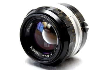 Nikon ニコン 純正 NIKKOR-S.C 50mm MF 高級単焦点レンズ 1:1.4 希少な作動品
