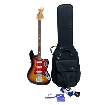 Fender Japan Custom Edition フェンダージャパン 楽器 弦楽器 ベース BASS VI　M026014 ケース付き 中古品 200サイズ 蘇さ(MtY2726)