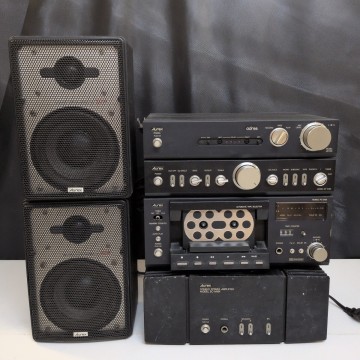 AUREX システムコンポ SS-S12W AD-15K SY-C15K PC-D15K SC-M15K Y2294